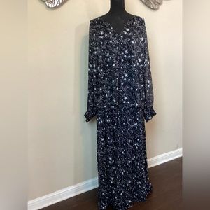 Stars ModCloth Two Piece Top & Skirt Set in Stars in Night Sky XL